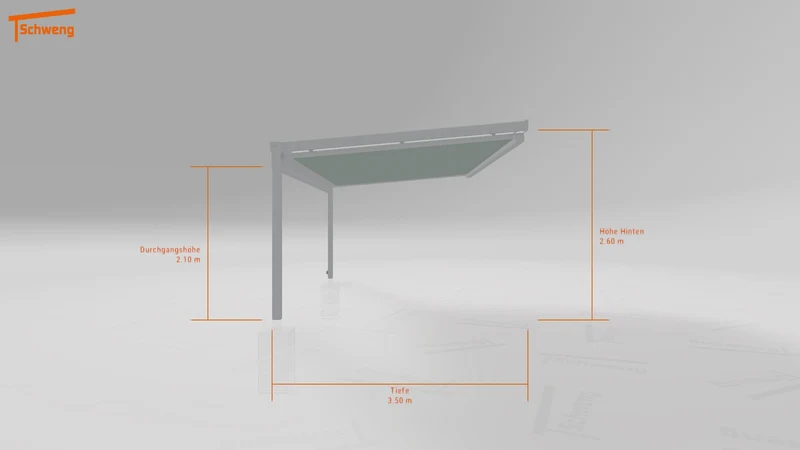 #DE Schweng Terrassenüberdachung S400 (ID g7g42b)