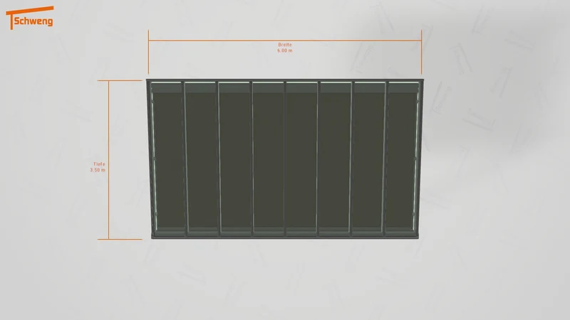 #DE Schweng Terrassenüberdachung S400 (ID 42v4qy)