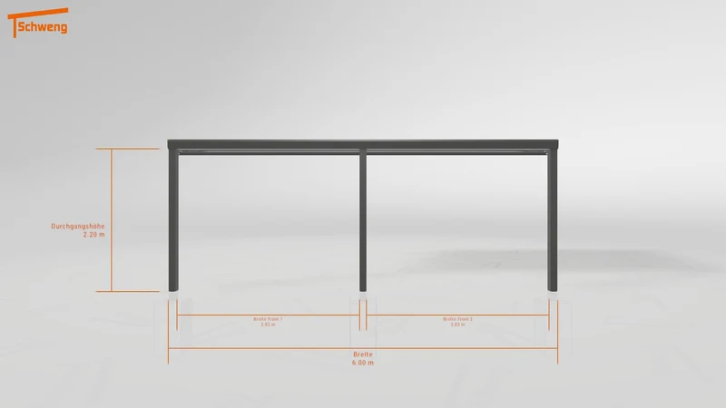 #DE Schweng Terrassenüberdachung S400 (ID rjrpxd)