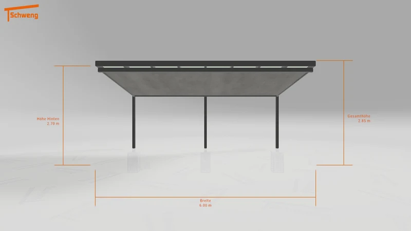#DE Schweng Terrassenüberdachung S400 (ID rjrpxd)