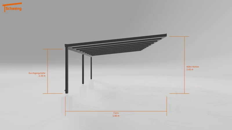 #DE Schweng Pultdachcarport S400 (ID x75739)