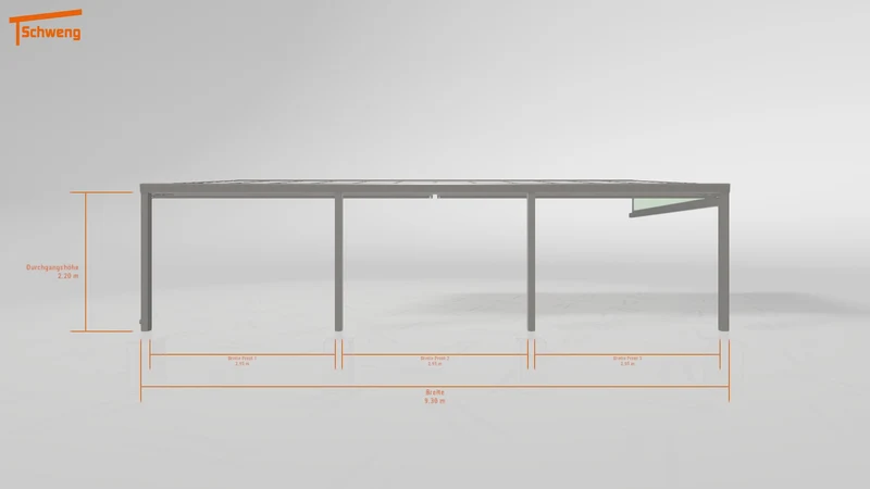 #DE Schweng Terrassenüberdachung S400 (ID 775792)