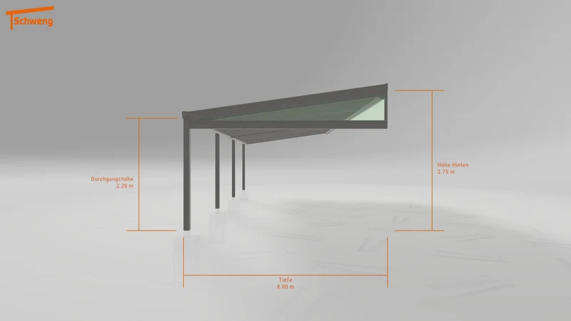 #DE Schweng Terrassenüberdachung S400 (ID 775792)