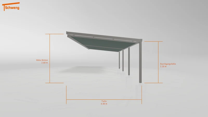#DE Schweng Terrassenüberdachung S400 (ID 2qbqkd)
