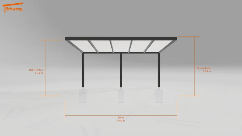 #DE Schweng Terrassenüberdachung S350 (ID k2r29p)