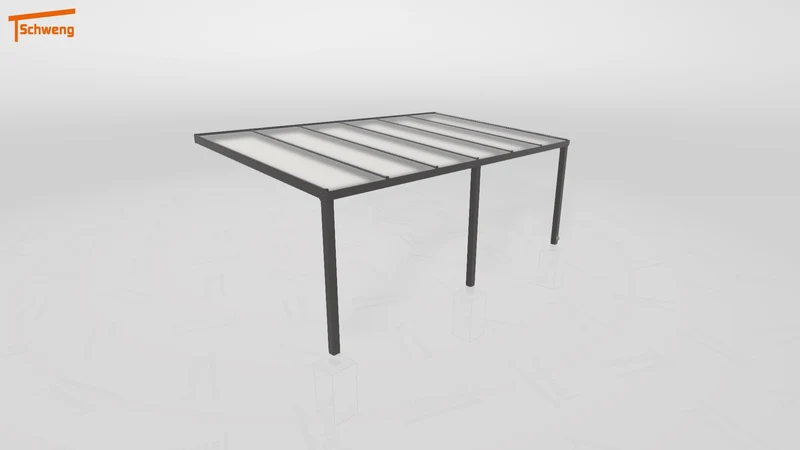 #DE Schweng Pultdachcarport S350 (ID g7g2n7)