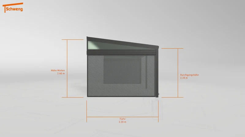 #DE Schweng Terrassenüberdachung S350 (ID 5mwx3d)