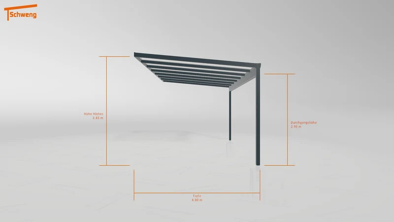 #DE Schweng Pultdachcarport S400 (ID g7g2y7)