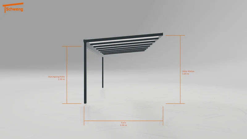 #DE Schweng Pultdachcarport S400 (ID g7g2y7)