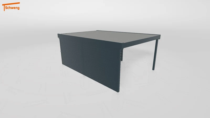 #AT Schweng Flachdachcarport C600 (ID k2rbrj) #MTG