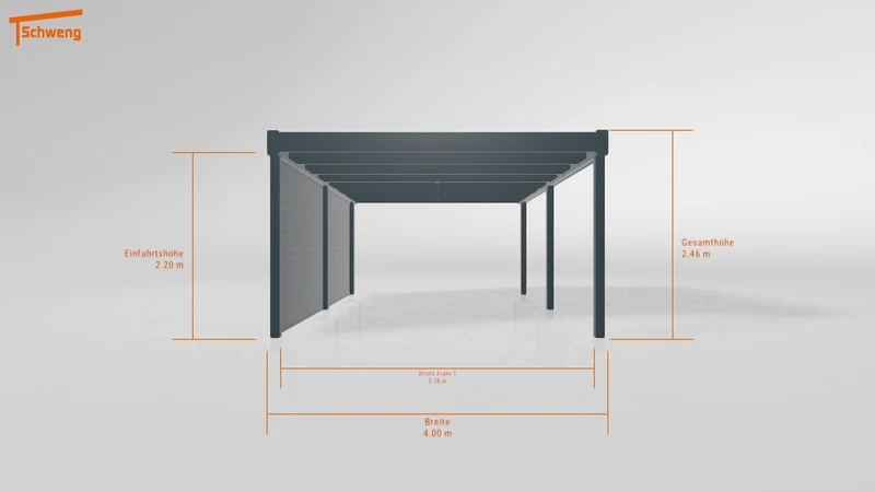 #AT Schweng Flachdachcarport C600 (ID k2rbrj) #MTG