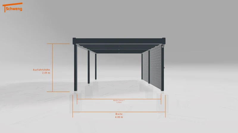 #AT Schweng Flachdachcarport C600 (ID k2rbrj) #MTG