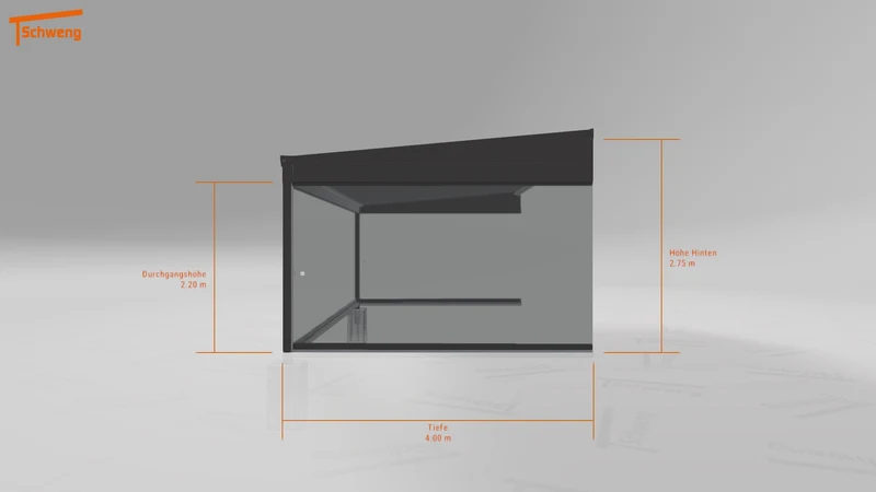 #DE Schweng Terrassenüberdachung S400 (ID zbxvx5) #MTG