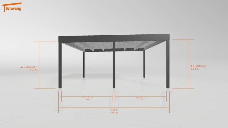 #AT Schweng Flachdachcarport C600 (ID 42v4jm) #MTG