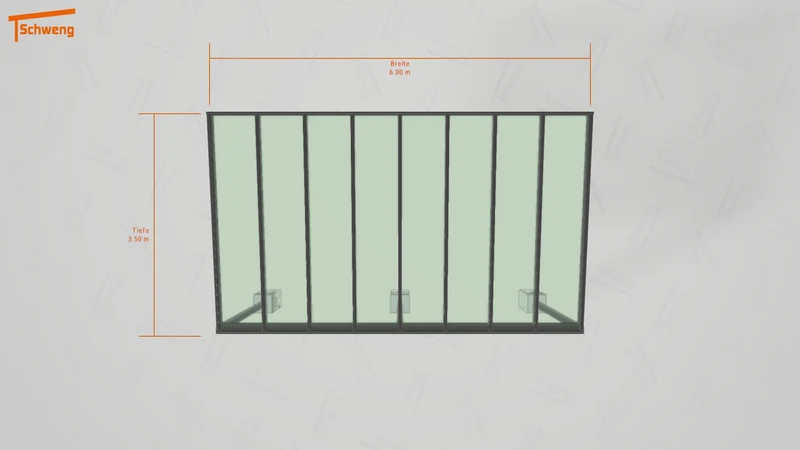 #DE Schweng Terrassenüberdachung S400 (ID rjrpzm)