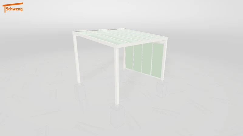 #DE Schweng Terrassenüberdachung S350 (ID n542x4)
