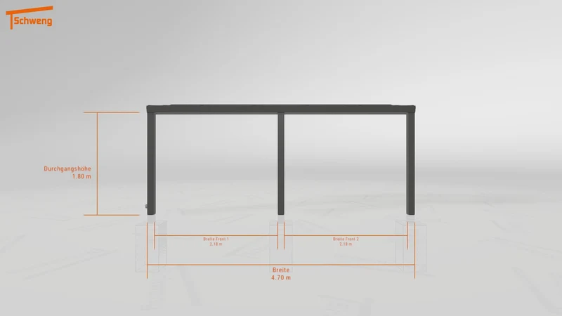 #DE Schweng Terrassenüberdachung S350 (ID pbjz4y)