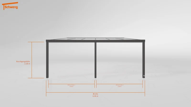 #DE Schweng Terrassenüberdachung S400 (ID 77mzxq)