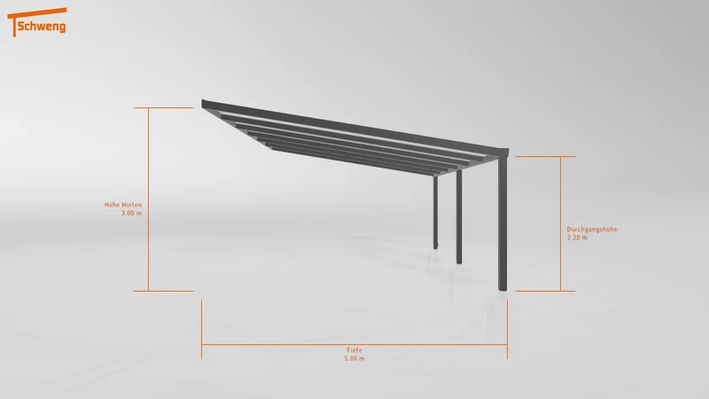#DE Schweng Terrassenüberdachung S400 (ID 77mzxq)