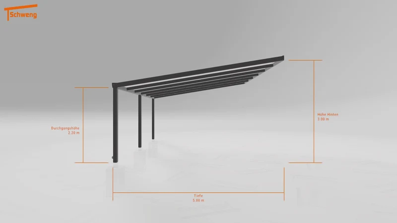 #DE Schweng Terrassenüberdachung S400 (ID 77mzxq)
