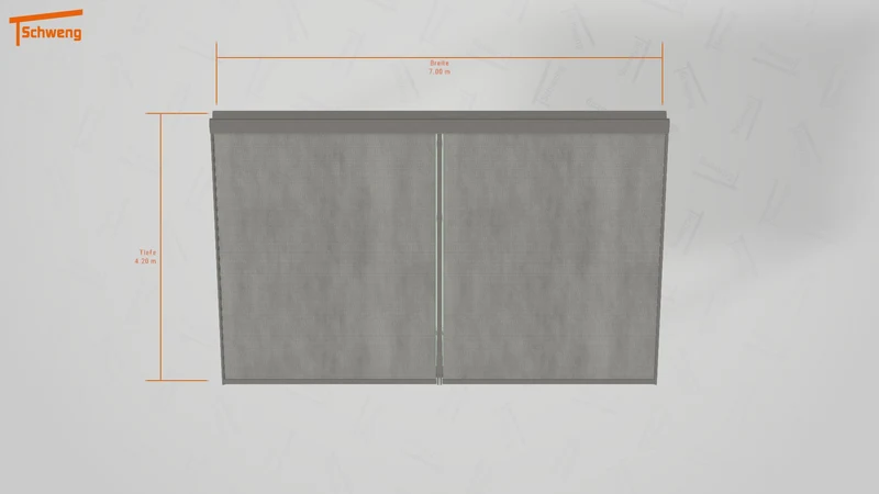 #DE Schweng Terrassenüberdachung S400 (ID mj7n7j)
