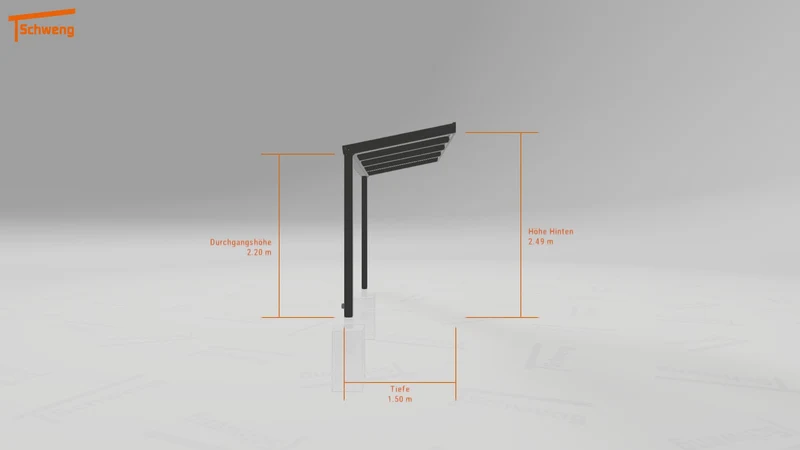 #DE Schweng Terrassenüberdachung S350 (ID 9wxw8v)