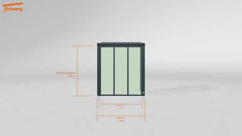 #DE Schweng Terrassenüberdachung S350 (ID qd2dpn)