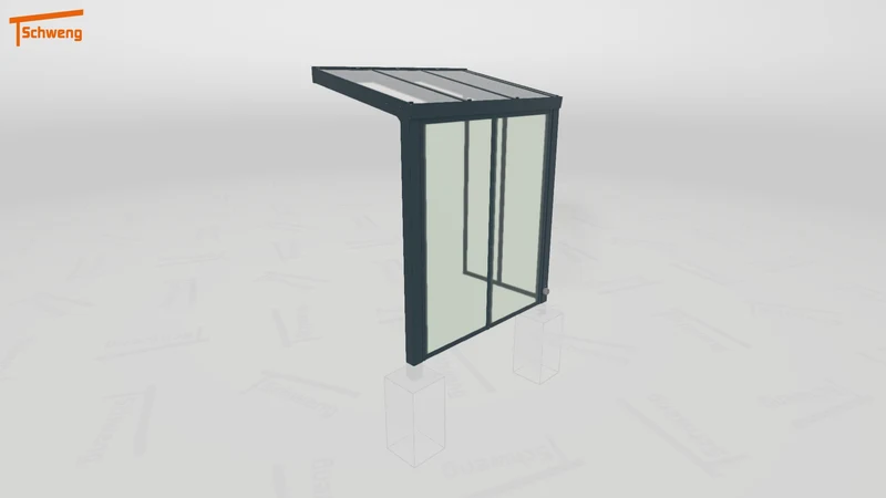 #DE Schweng Terrassenüberdachung S350 (ID rjrj25)