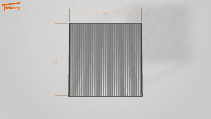 #DE Schweng Flachdachcarport C600 (ID mjrjyj) #MTG