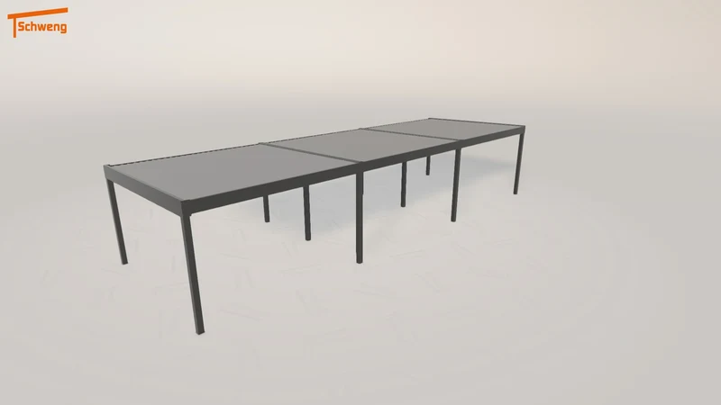 #CH Schweng Flachdachcarport C600+ (ID k234wm)