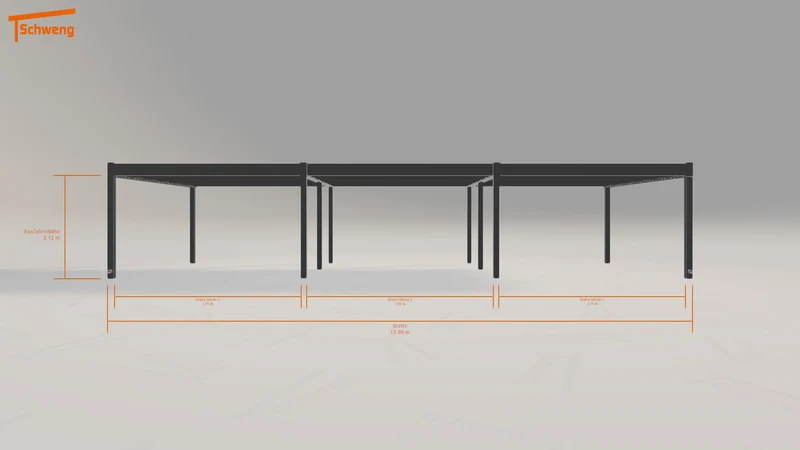 #CH Schweng Flachdachcarport C600+ (ID k234wm)
