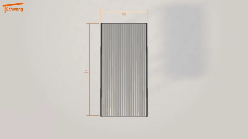 #DE Schweng Flachdachcarport C600 (ID n53ywg)