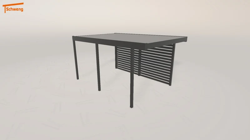#DE Schweng Flachdachcarport C600+ (ID zbk2d7) #MTG