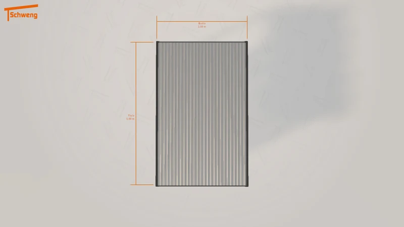 #DE Schweng Flachdachcarport C600+ (ID zbk2d7) #MTG