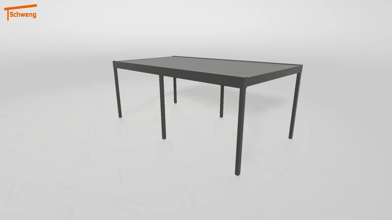 #DE Schweng Flachdachcarport C600 (ID dv3jpy)