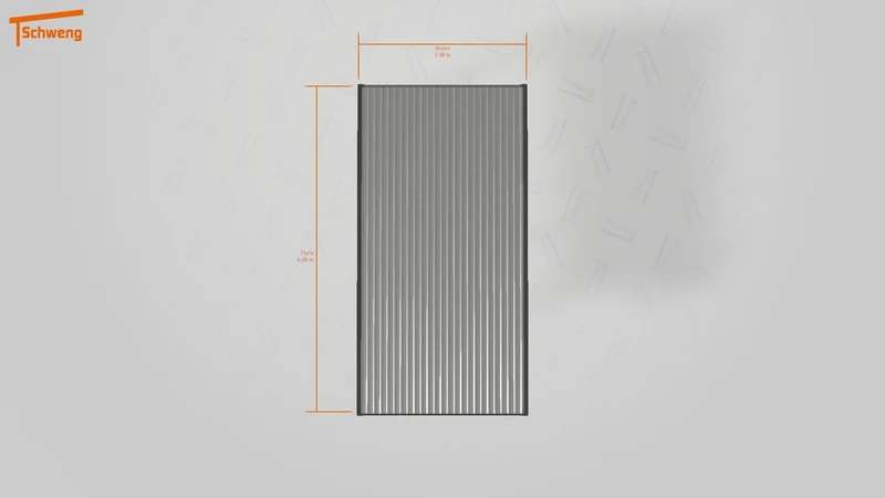 #DE Schweng Flachdachcarport C600 (ID dv3jpy)