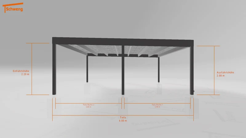 #AT Schweng Flachdachcarport C600+ (ID w3nzwj) #MTG