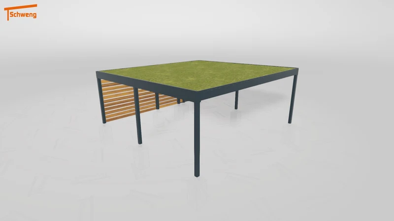 #DE Schweng Flachdachcarport C600+ (ID jj9v5m) #MTG