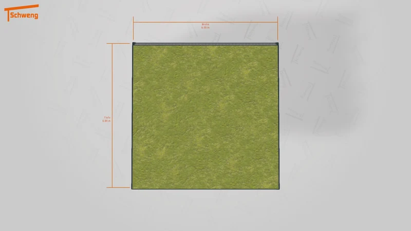 #DE Schweng Flachdachcarport C600+ (ID jj9v5m) #MTG