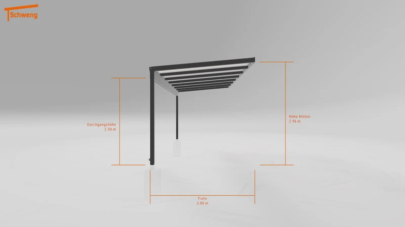 #DE Schweng Terrassenüberdachung S350 (ID 85bnwq)