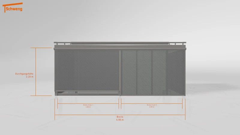 #DE Schweng Terrassenüberdachung S400 (ID 77mv8p)