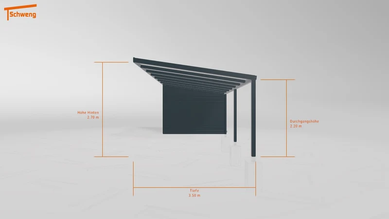 #DE Schweng Terrassenüberdachung S350 (ID 9wpqnp)