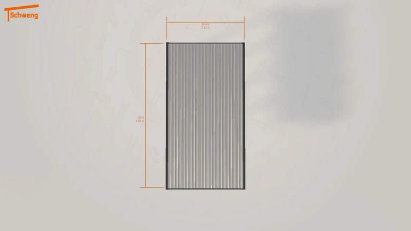 #DE Schweng Flachdachcarport C600 (ID yg2p23) #MTG