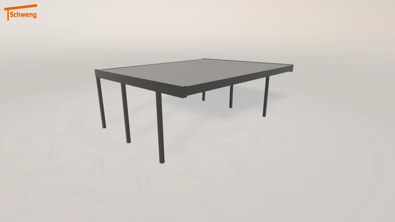 #DE Schweng Flachdachcarport C600+ (ID 33kqwq) #MTG