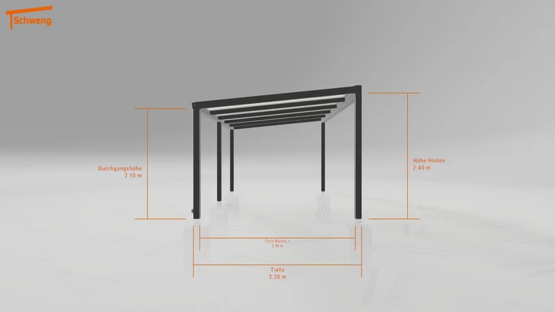 #DE Schweng Pultdachcarport S350 (ID x75bqw) #MTG