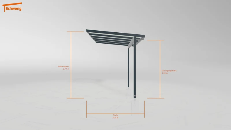 #DE Schweng Terrassenüberdachung S400 (ID zbgqp9)