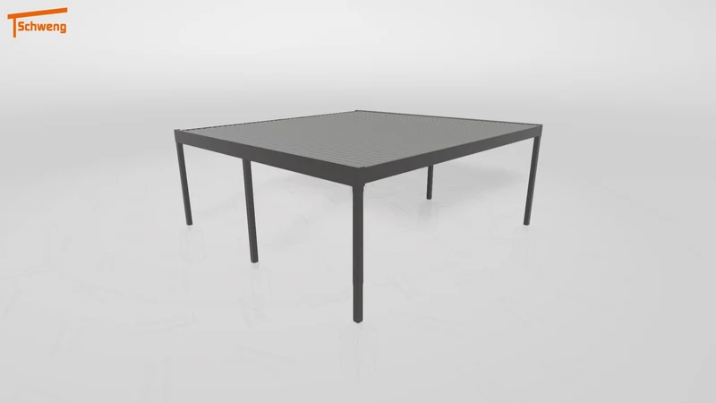 #DE Schweng Flachdachcarport C600 (ID x7nmdy)