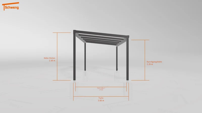 #DE Schweng Terrassenüberdachung S400 (ID w3nwdr)