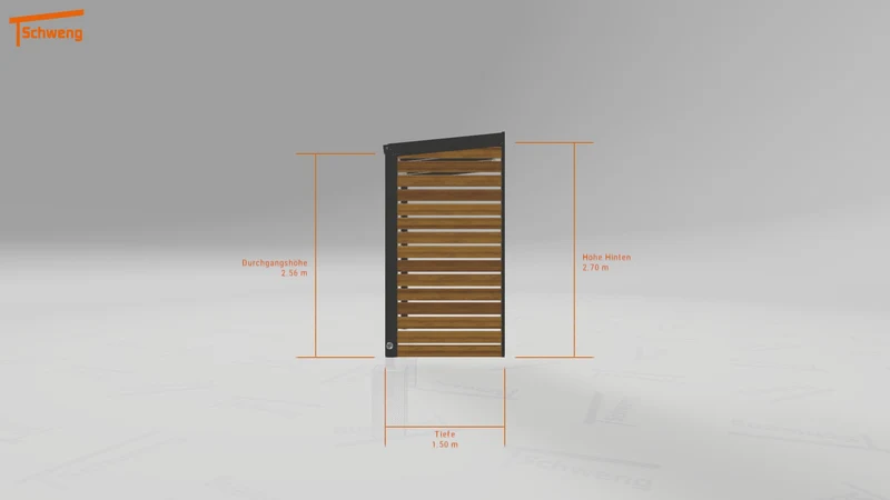 #DE Schweng Terrassenüberdachung S350 (ID v4r8vn)