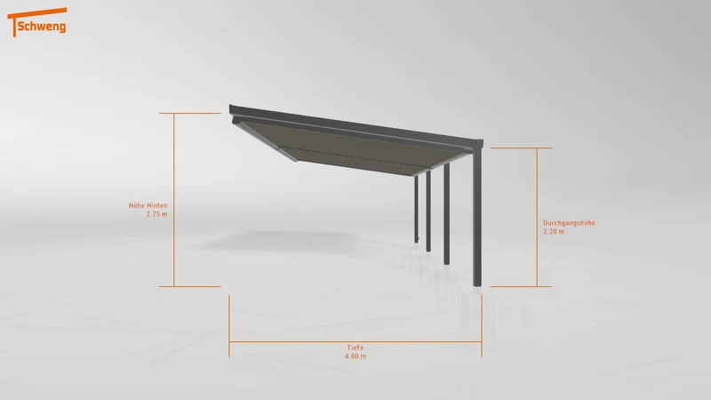 #DE Schweng Terrassenüberdachung S400 (ID 9wpzwy)